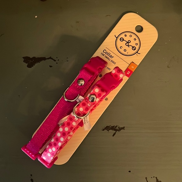 Donating!!!2 Pink Bond & Co. Small Dog Collars - Picture 3 of 8